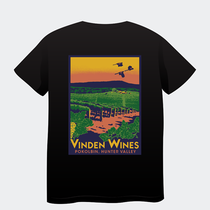 Picture of Vinden X Luke Player - Black T-Shirt 